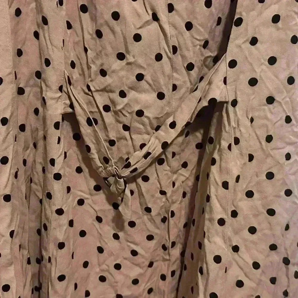 Torrid Pink and black polka dot tank top - Picture 5 of 5